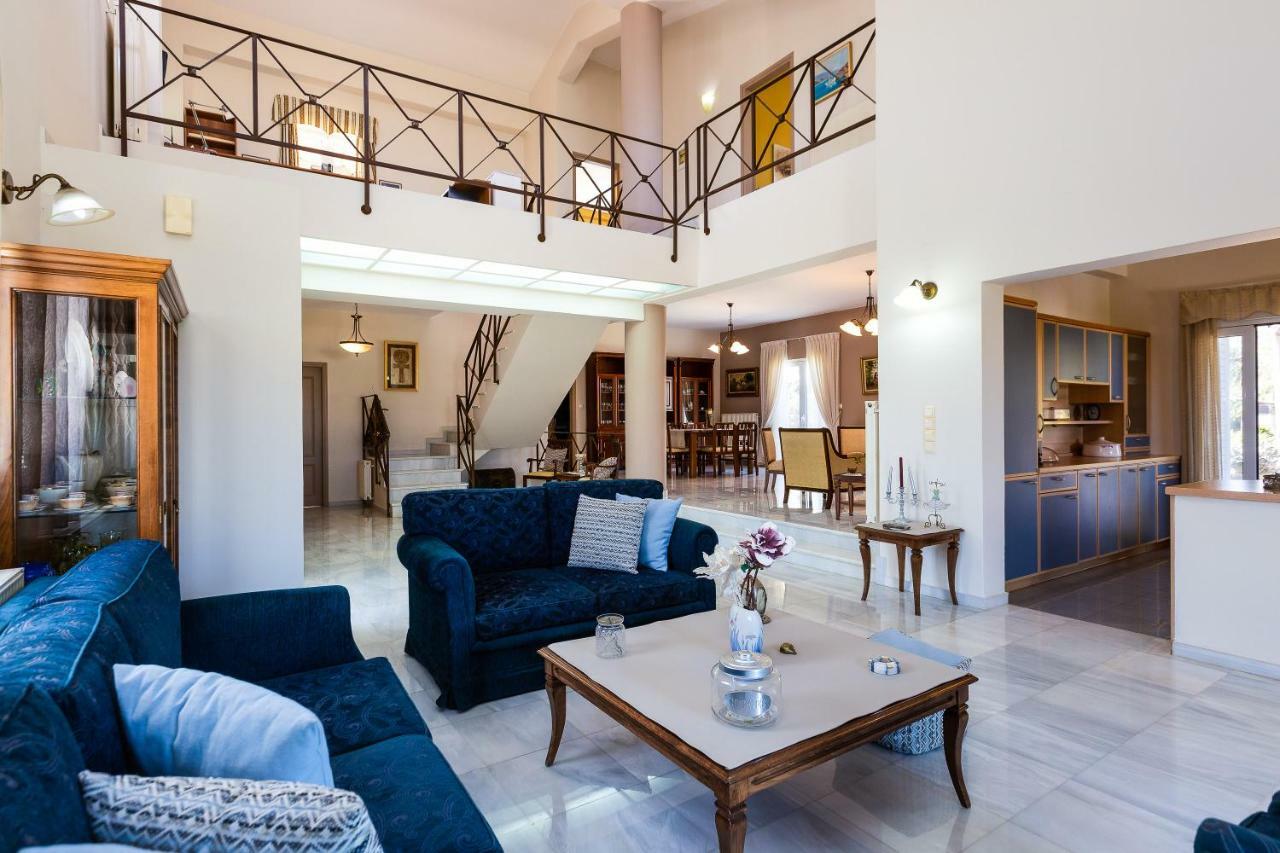 Agia Paraskevi  Carpe Diem-Luxury Villa With Private Pool מראה חיצוני תמונה