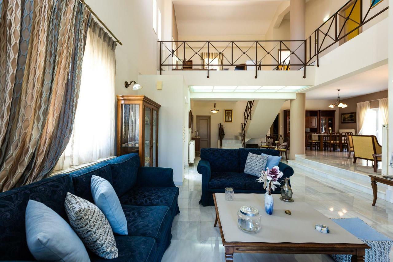 Agia Paraskevi  Carpe Diem-Luxury Villa With Private Pool מראה חיצוני תמונה