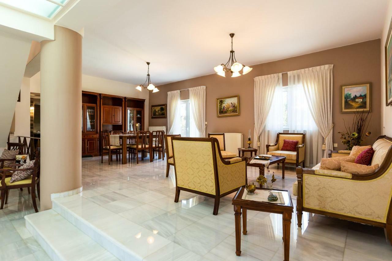 Agia Paraskevi  Carpe Diem-Luxury Villa With Private Pool מראה חיצוני תמונה