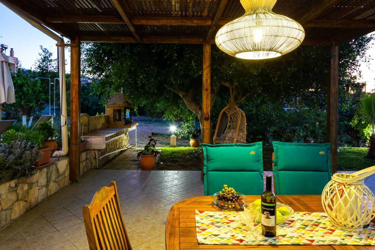 Agia Paraskevi  Carpe Diem-Luxury Villa With Private Pool מראה חיצוני תמונה