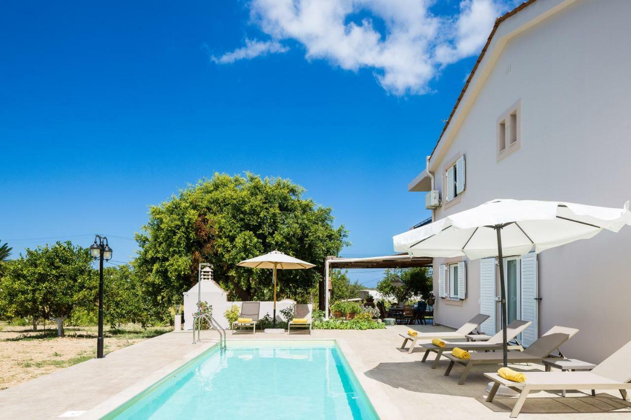 Agia Paraskevi  Carpe Diem-Luxury Villa With Private Pool מראה חיצוני תמונה
